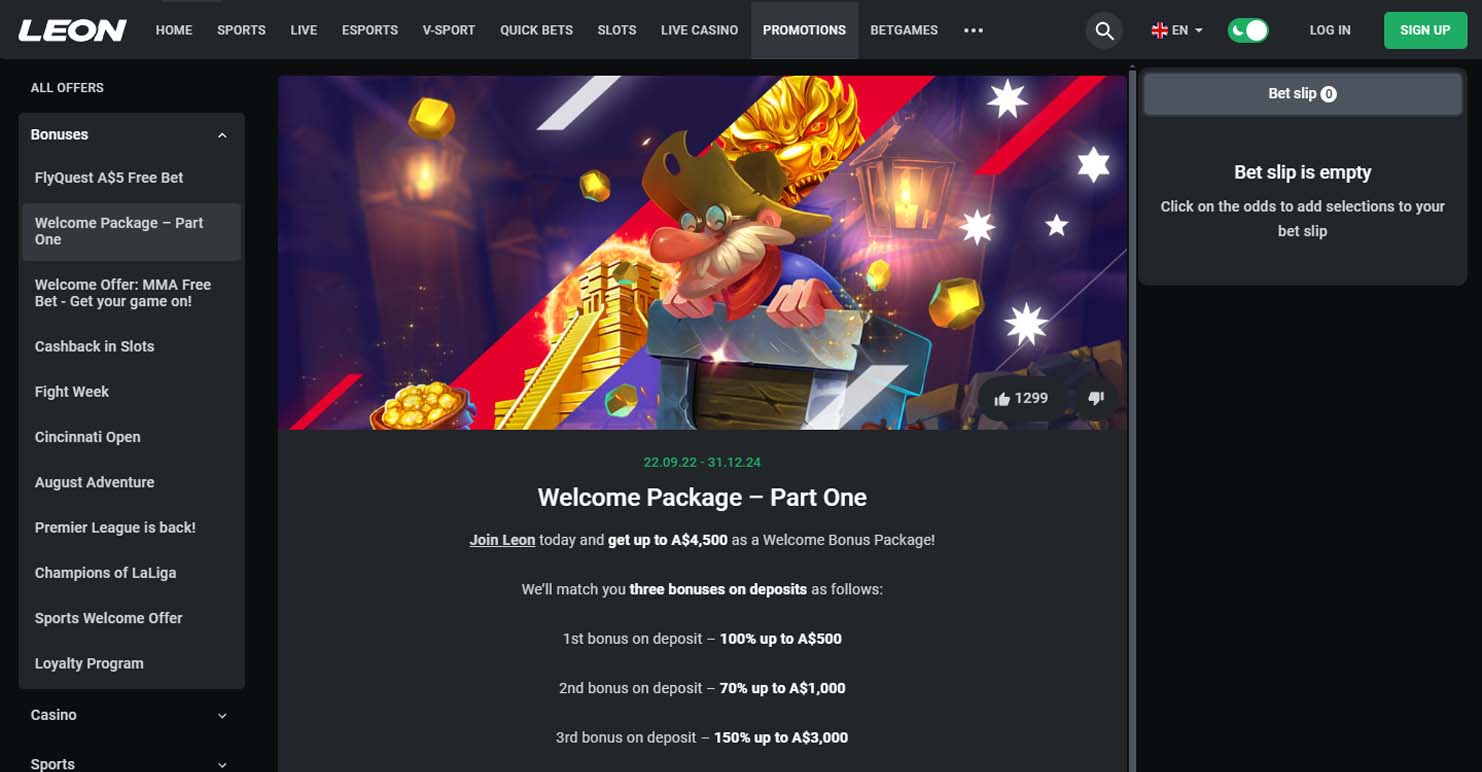 australia casino bonus - Leon