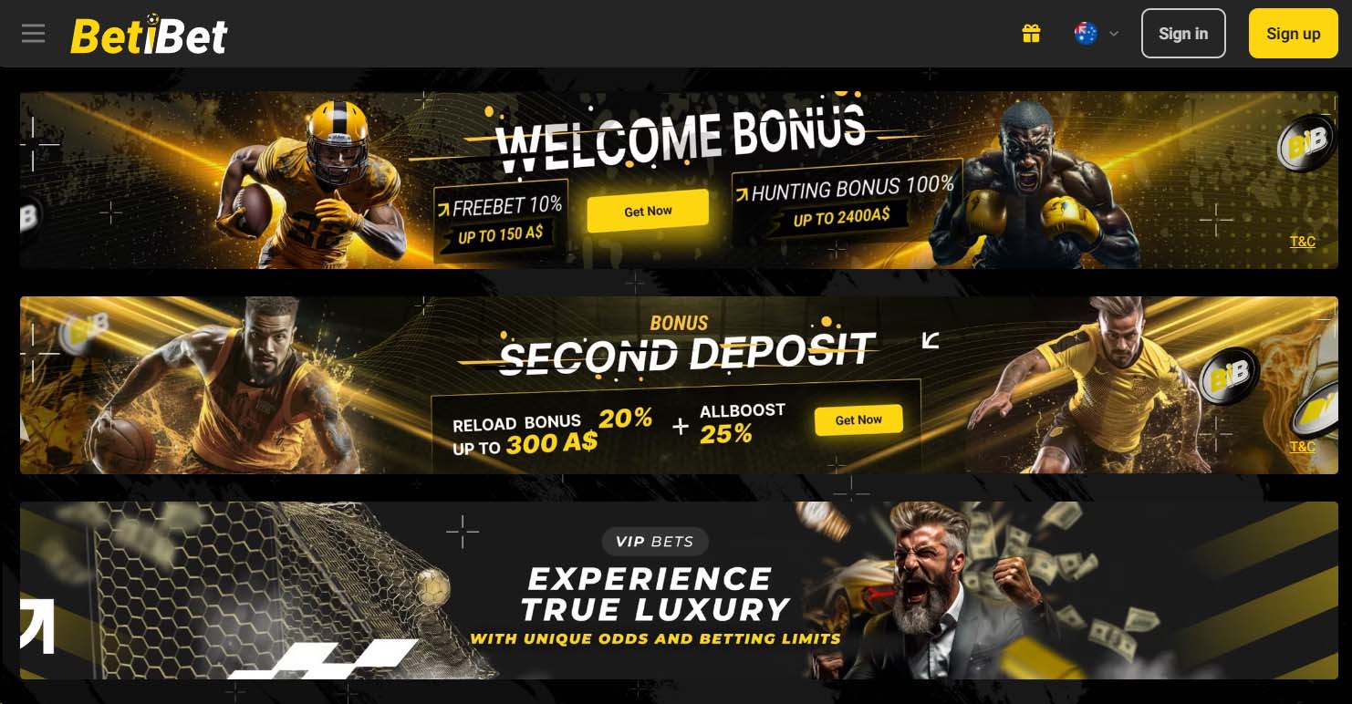 australia betting bonus - BetiBet Sports